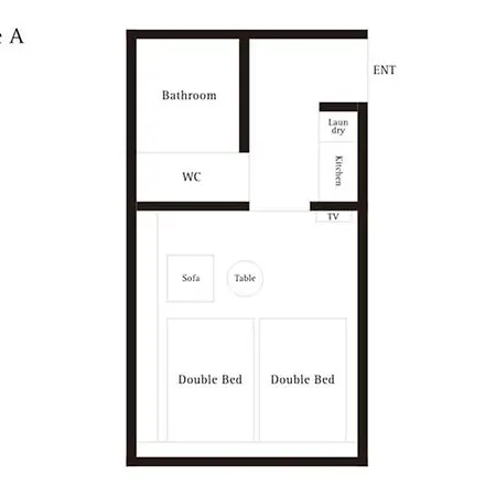 癒し黒門本館304 Apartment Osaka Exterior photo